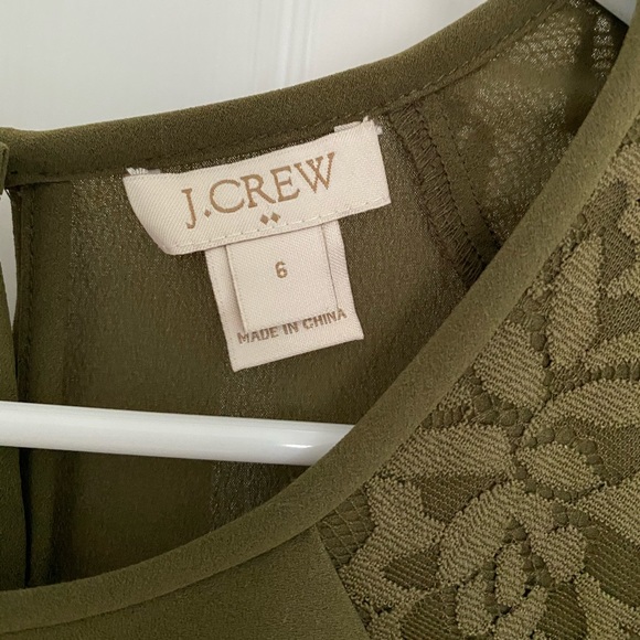 J.Crew Floral Lace Shirt - Picture 5 of 5